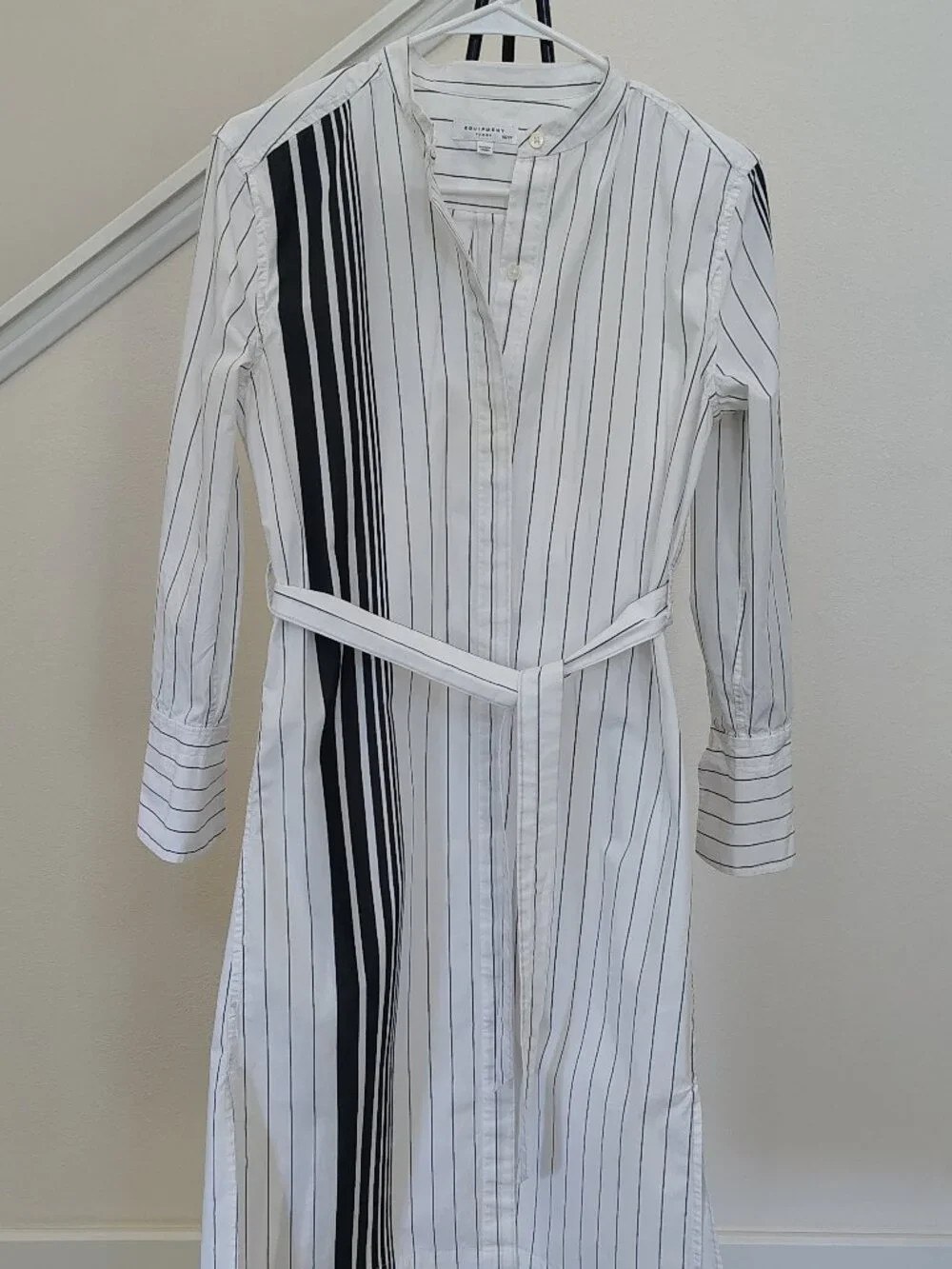Equipment Femme Striped Roseabelle Shirt Dress
